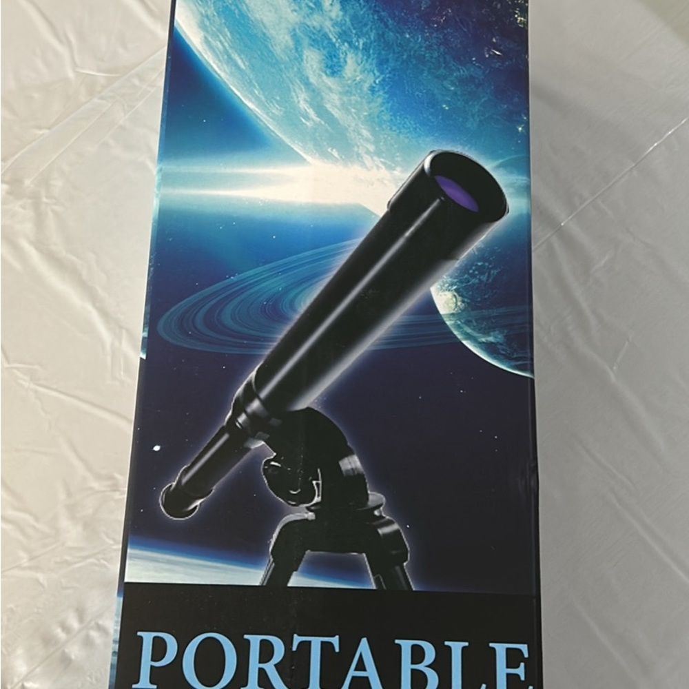 Portable Telescope w/ Tripod - 15x Magnification - Brand New / Sealed Box